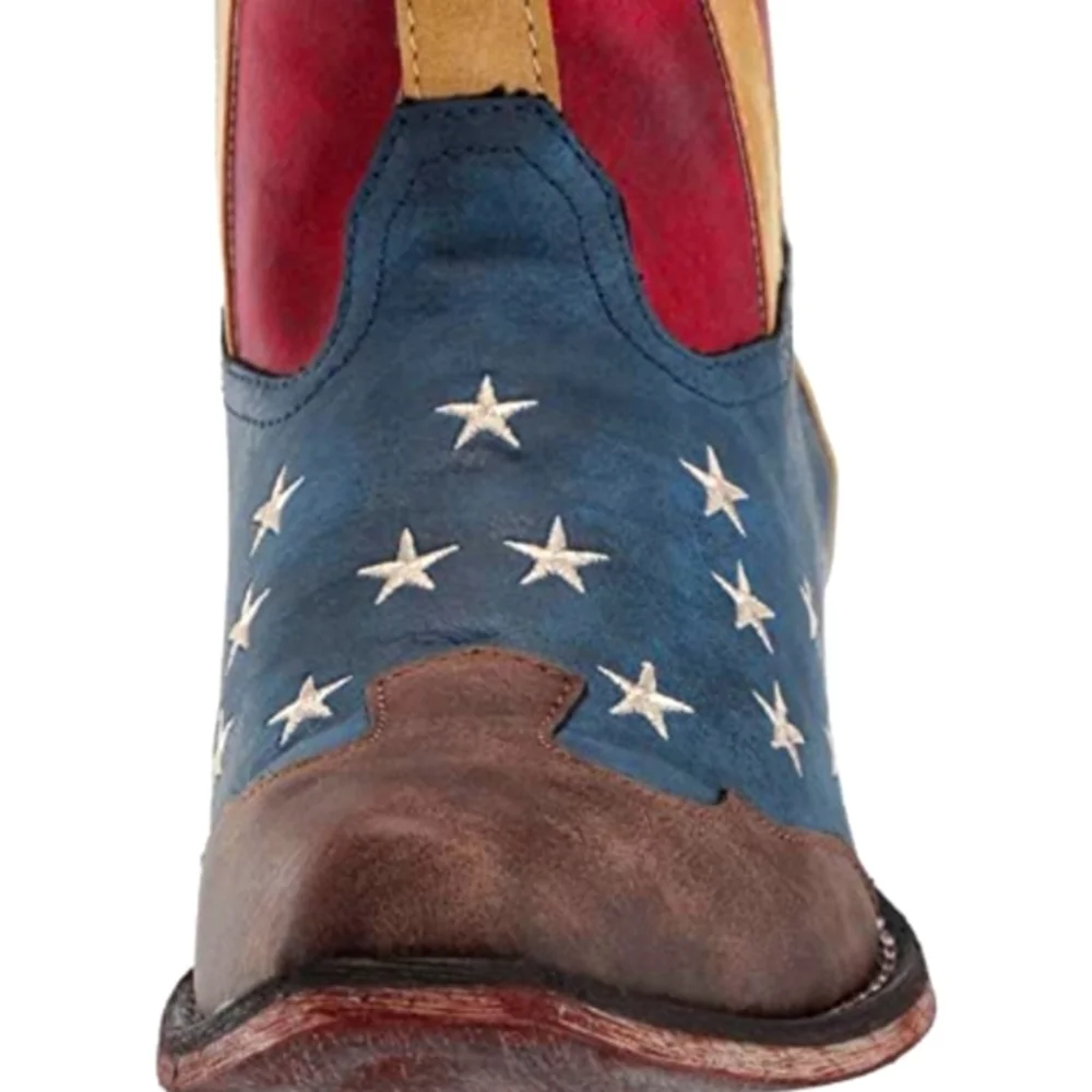 American Flag Cowgirl Boots NWT - Picture 3 of 9
